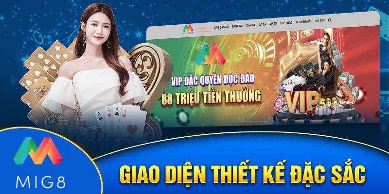 Thiết kế giao diện tạo ấn tượng sâu đậm với người nhìn